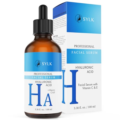 Siero Ialuronico Ad Alto Dosaggio Con Vitamina C Per Microneedling | Acido Ialuronico + Vitamina C & E | Siero Acido Ialuronico | Anti-Invecchiamento 