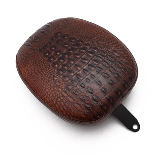 Asiento trasero de moto marrón en cuero para Harley Sportster XL1200X