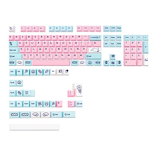 Keycap PBT Sweet Girl Cherry Profile pour clavier mécanique Cherry MX 137 touches