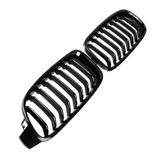 Grille de calandre pour BMW F35 2012-2018 haricot noir brillant 1 paire