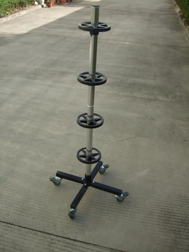 Image of Heininger GarageMate Tire Stand with Wheels 220 lb. Capacity (Fits 13 inch-17 inch Rims)