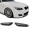 LED Seitenblinker Schwarz Smoke passend für BMW 5er E60 E61 X1 E84 X3 E83