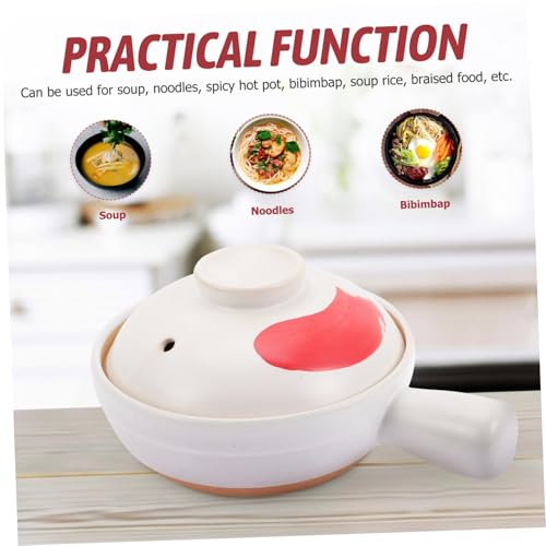 Pot en céramique conservation chaleur casserole terre cuite - 5