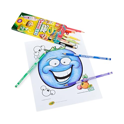 Crayola Silly Scents Colored Pencils 12 ct - image 2