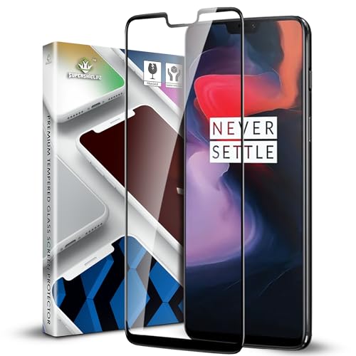 Image of Supershieldz NeoGuard HD+ Tempered Glass Screen Protector Guard for OnePlus 6, 9H Hardness, Edge-to-Edge, Military Grade Protection, Easy Installation Kit