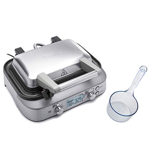 Breville the Smart Waffle™ Pro 2 Slice Waffle Maker, BWM620XL, Brushed Stainless Steel by Breville - Image 4