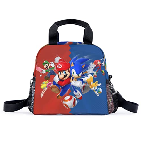 Anime Lunch Box, Sturdy Reusable Lunch Bag Tote Lunch Bag Lightly Durable Bento Box For Women Men Office Outdoor Sport (A) #TOP2