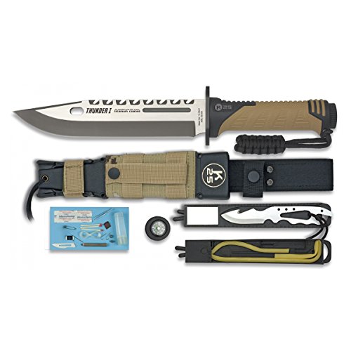 RUI-K25 Messer Modell Thunder I. Camo Sand. Gesamtgröße : 32,5 cm