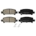 KFE Ultra Quiet Advanced KFE770-104 Premium Ceramic REAR Brake Pad Set