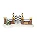 Department 56 Christmas in The City Village Accessories Entry Gate Lit Figurine, 2.75", Multicolor