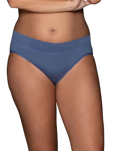 Image of Vanity Fair Women's Effortless Panties for Everyday Wear, Buttery Soft Fabric & Lace