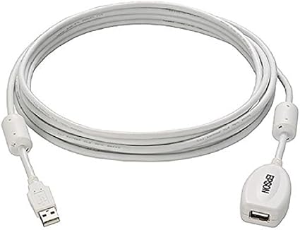 Amazon Co Jp Epson コンピュータ延長usbケーブル 5m Elpkc31 Eb 480 485シリーズ用 パソコン 周辺機器