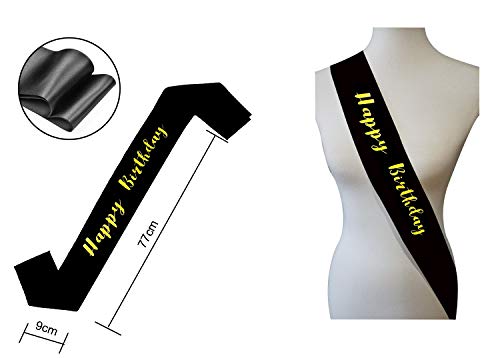 Gold 25Th Birthday Decorations Kit- Cheers To 25 Years Banner Balloons And Cake Topper, Happy Birthday Sash, Gold Tinsel Foil Fringe Curtains, For Birthday&Anniversary Decorations #TOP5