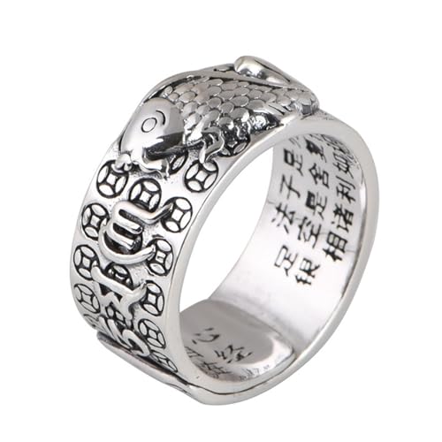 Bague en argent sterling S990 réglable qui résout les erreurs de taille