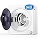 5KG Vented Tumble Dryer, Reemix 1400W Compact Smart Tumble Dryer, Stop Immediately when Clothes are Dry, 5 Auto Drying Modes, for Apartment, Home, Dorm, RVs, White