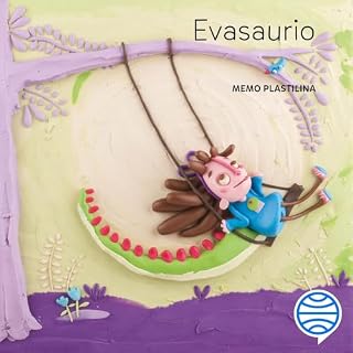 Diseño de la portada del título Evasaurio