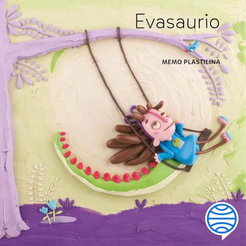 Diseño de la portada del título Evasaurio