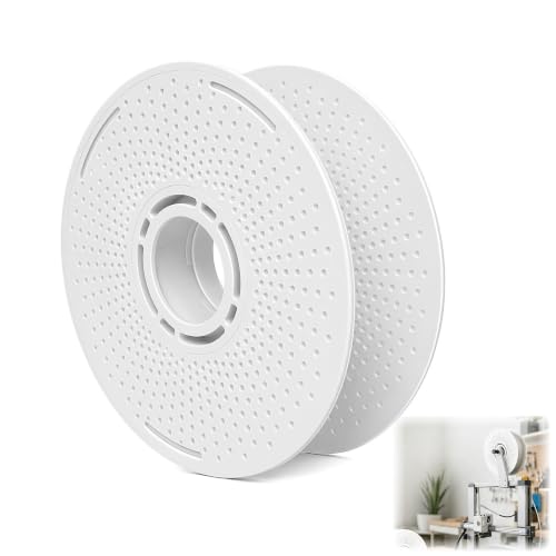 Reusable 3D Filament Spool, 200mm X 66.5mm, Detachable, High-Strength, High-Temperature-Resistant Hollow Spool, Compatib