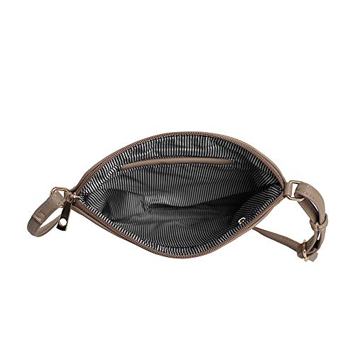 Image of SG SUGU Lightweight Medium Crossbody Bag Shoulder Bag with Tassel and Zipper Pocket