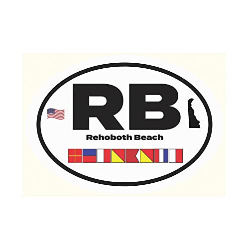 Jennygems Rehoboth Beach Car Bumper Sticker, Rehoboth Car Vinyl Sticker, Delaware Decals, Made In Usa #TOP19