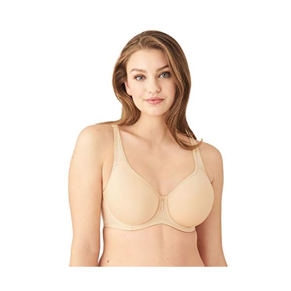 Wacoal-Womens-Basic-Beauty-Contour-T-Shirt-Bra Wacoal womens Basic Beauty Contour T-shirt bras, Sand, 34G US