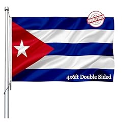 Cuba Flag 4x6 Double Sided