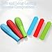 Silicone Sensory Chewable Pencil Toppers - 3 Pack Stress Relief Pencil Caps, Oral Sensory Stimulation for Focus and Calm, Suitable for Autistic and Sensory Needs (Octagonal Phapes)