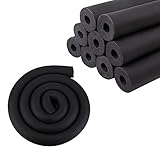 Pipe Insulation,Foam tubing 1inch (1' ID , 6FT) for Pipeline,Guitar Rack , Utensils,and Roof Rack, etc (1 x 1-23/32)