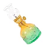 Lanterne extérieure - hauteur appropriée, l'abat-jour a un design coupe-vent, cette lampe au kérosène peut également être utilisée à l'extérieur et à l'intérieur, pratique et portable.