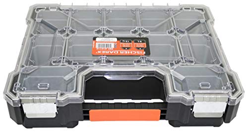 Mallette organiseur 12 compartiments hauteur 8cm
