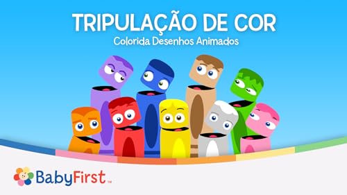 Tripulação de Cor - Colorida Desenhos Animados