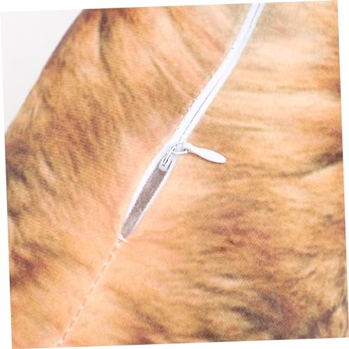 Toyvian Boneco De Pelúcia De Cachorro Realista Cachorro Abraçando Travesseiro Almofada Para Cachorro