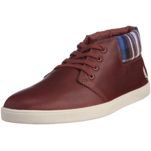 [フレッド ぺリー] FRED PERRY LANCE LEATHER B6182 103(CHOCOLATE/1964 ROYAL/29)