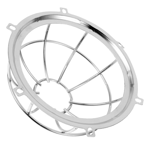KOMBIUDA Protector de Detector de Alarma para Rociadores contra Incendios Diseño Estético Fácil Instalación Compatible con Sensores de Humo y Fuego Cubierta Protectora para Alarma Pared