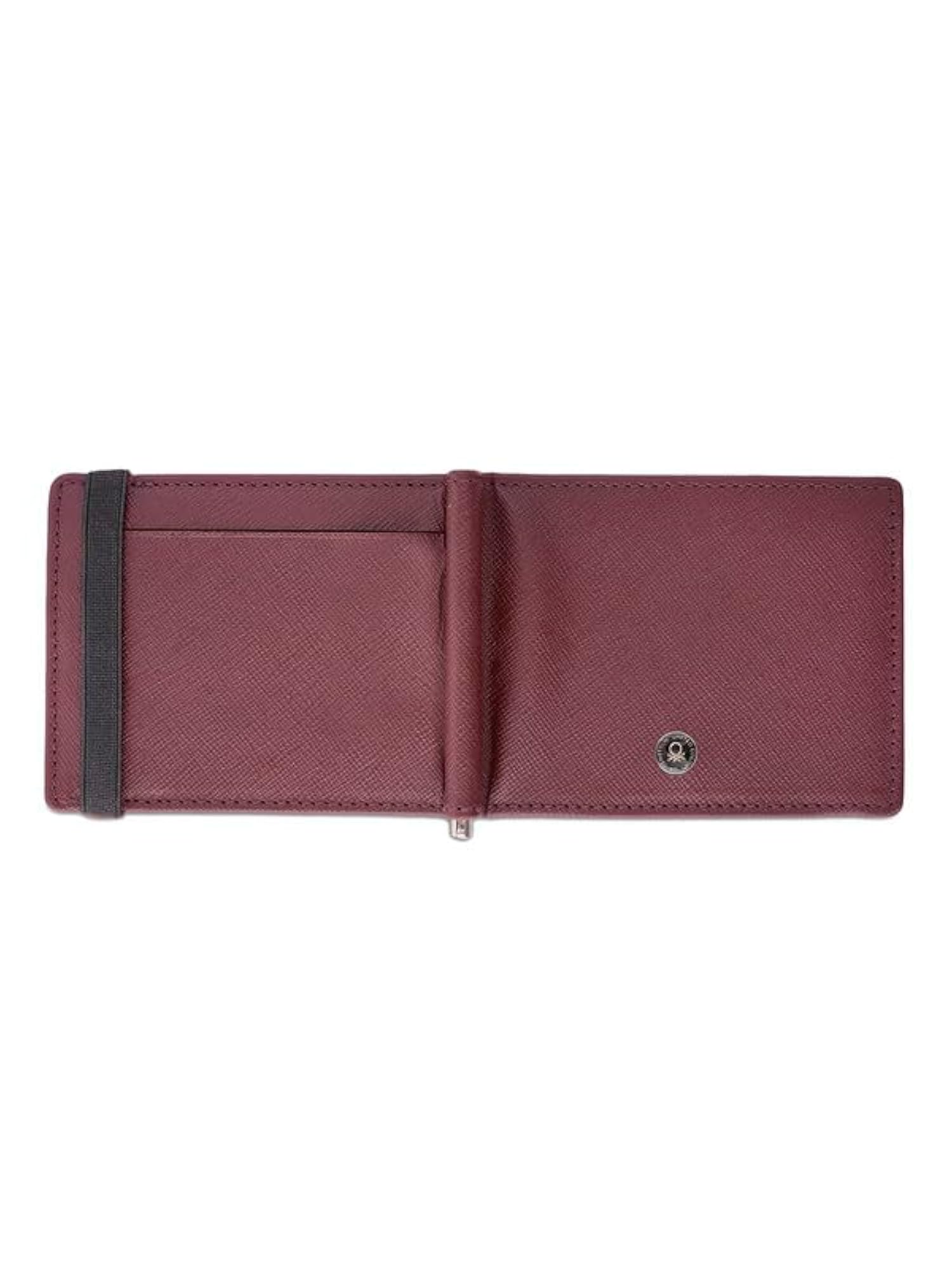 Fiero Men Money Clip, Wine Colour, 6 Card Slots
