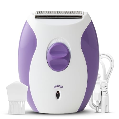 Concepta Trimmer for Women Private Part - Rechargeable Double Razor Shaver – For Underarms, Bikini Line, Hands, and Legs – Battery Powered Trimmer for Women