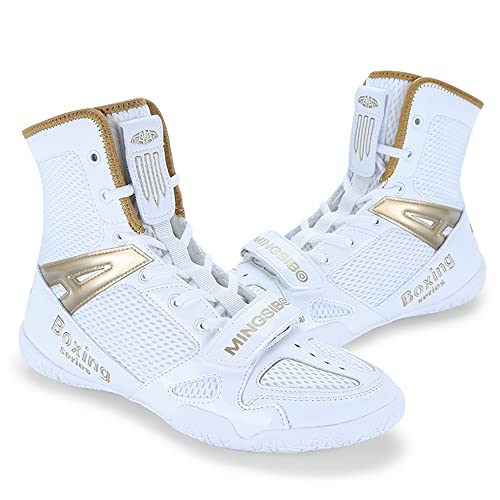Chaussures de boxe légères avec semelle adhérente pour une agilité maximale