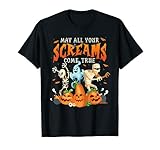 Happy Halloween Dekor Geist Skelett Zombie Kostüm T-Shirt