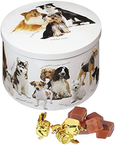 Gardiners of Scotland Vanilla Fudge Animals Tins, 7oz (Dogs)
