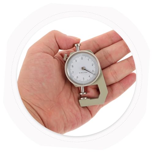 Cabilock Medidor de Espesor Preciso para Cuero, Herramienta Portable con Punta Plana miniatura 6