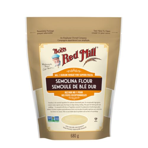 Bob's Red Mill - Bob's Red Mill Semolina Pasta Flour, 680 Grams