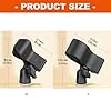 Microphone Stand Holder Clamp Mic Clip 3 / 8inch / 5 / 8inch / 1 / 4inch Port Equipment #4