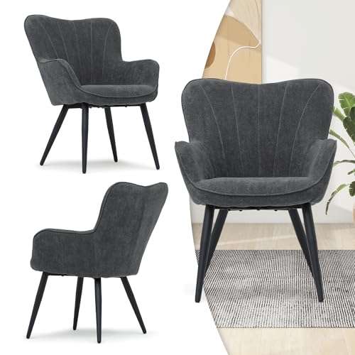 Sillón Elegante Moderno Gris miniatura 5