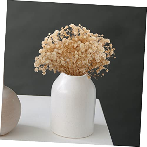 Ramo de flores secas Babys Breath para decoración miniatura 5