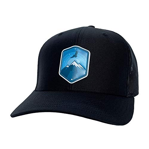 Trucker Hat - Mountain Eagle Outdoors Cap Black