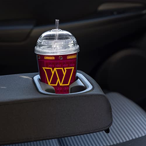 Image of Rico Industries NFL Football Rookie of The Year 12oz Acrylic Tumbler, Youth Tumbler with Swirly Straw