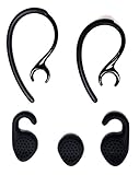 Replacement Set Ear Gels Ear Hooks Compatible with Jabra Extreme &amp; Jabra Extreme2 Headset Ear Hooks Ear Loops Earhooks Earloops Earclips Stabilizers Eargels Earbuds Eartips Earstabilizers