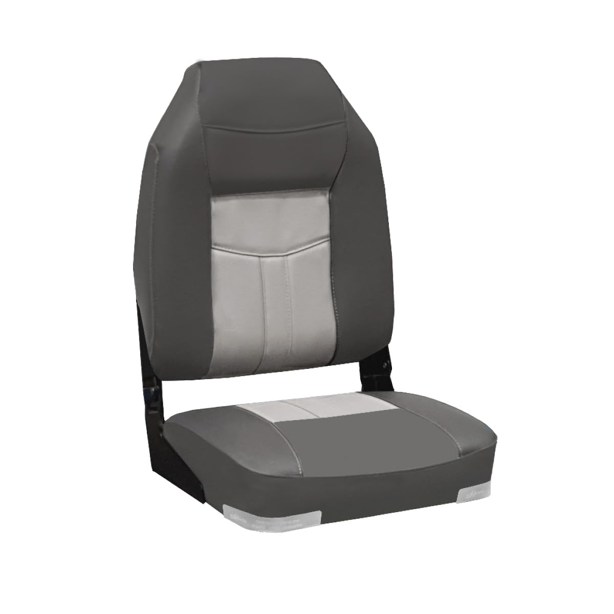 High Back Deluxe Folding Boat Seat (Bianco)