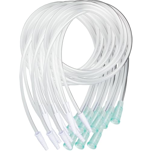 10 Pack 36" Catheter Extension Tubing for Urine Drainage Bags – Extra Long Catheter Tube, Kink-Free,Leak-Proof Connectors, Drain Tube, Revolving Hose Extender, Universal Fit for Home or Hospital