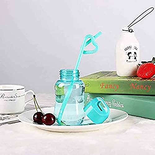 Upstyle Mini Plastic Coffee Travel Mugs Water Bottle Sports Water Bottle Cup For Milk, Coffee, Tea, Juice Size 180Ml (6Oz), Pack Of 3 #TOP5